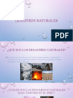 DESASTRES NATURALES