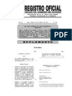 Reforma Ley de Transporte Terrestre y Demás "Exhortos"