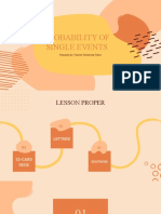 Probability of Single Events 2