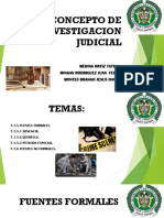 Concepto de Investigacion Judicial