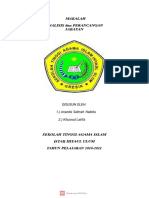 Makalah Analisis Dan Perencanaan Jabatan