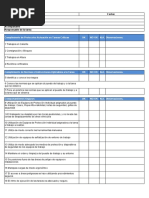Check List Vigilante | PDF