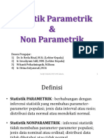 Statistik Parametrik & Non Parametrik