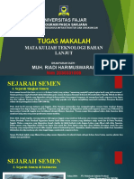 Tugas Semen (Teknologi Bahan)