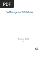 CA Management Database: Overview Guide