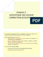 Acoustique Des Salles CHAP3