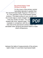 Detailed Description of Each Primary Tooth MAXILLARY CENTRAL INCISOR
