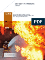 INAIL 2018 - Codice Di Prevenzione Incendi - Applicazioni Pratiche