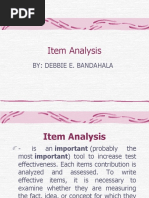 DIAZ - Quantitative Item Analysis