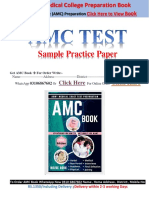 AMC Test Sample Paper