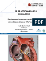 Curso de arritmias para o consultório: das extrassístoles atriais ao WPW assintomático