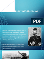 El Fascismo Italiano