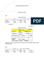 ANALISIS VOLUME DAN MRP