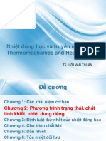 Chuong2 PhuongTrinhTrangThai-ChatTinhKhiet-NhietDungRieng SV