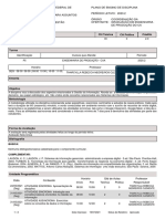 Plano de Ensino - Turma (P5) - 2020