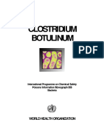 Clostridium Botulism