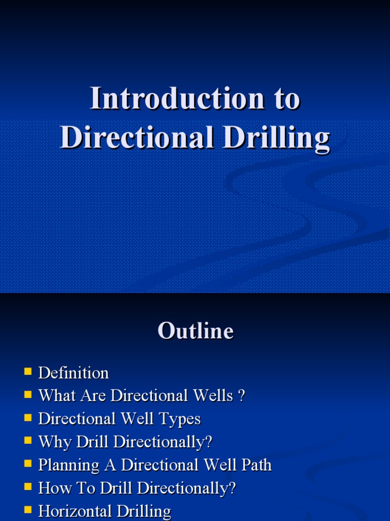Directinal Drilling Technology | PDF | Oil Well | Nature