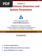 Noise, Nonlinear Distortion and System Parameters: Trinh Xuan Dung, PHD