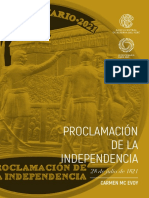 Folleto Bicentenario Independencia