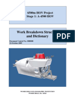 WBS Dictionary PDR 54304