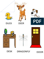 Letter D Objects