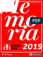 Memoria 2019 Trabaja Peru PDF