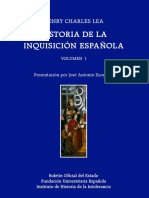 Historia de La Inquisicion Española Volumen I