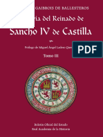 Historia Del Reinado de Sancho IV de Castilla Tomo III