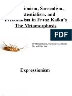 Expressionism, Surrealism, Existentialism, and Freudianism in Franz Kafka's The Metamorphosis