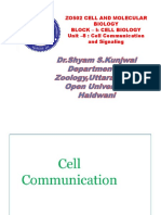 Cell Communication and Signaling in Molecular Biology