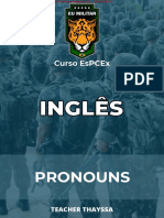 INGLÊS - Pronouns