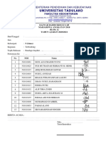 Absen Mahasiswa Blok 12 Kel 5 Bandage