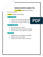 G-sentences With Used to (Miranda Banda, Mayte Olenka)