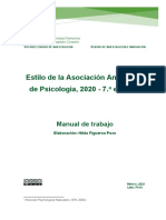 APA 7a. Ed. - Marzo 21