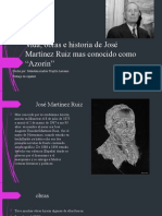Vida, Obras e Historia de José Martínez