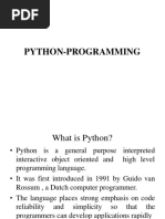 Python Tkinter Tutorial | PDF | Window (Computing) | Software Development