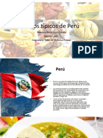 Platos Tipicos de Peru