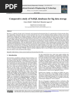 Comparative Study of Nosql Databases For Big Data Storage: International Journal of Engineering & Technology