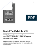 The Call of The Wild