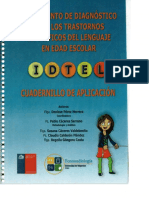 IDTEL - Cuadernillo de Aplicación