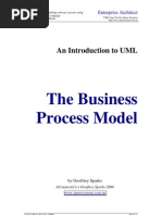 The Business Process Model: An Introduction To UML