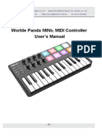 Pandamini GRB Pads User Manuals