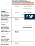 Estudos em Casa No Polo Estudos Após A Ula No Polo: Filosofia Da Educação (3 Feira)