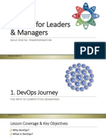 Devops For Leaders & Managers: Agile Digital Transformation