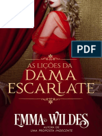 Emma Wildes - As Lições Da Dama Escarlate