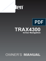 TRAX4300: Owner'S Manual