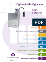 Impressora 9042 - Instruction Manual - Da