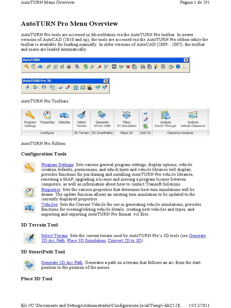 Manual Autoturn | PDF | 3 D Computer Graphics | Dialog Box
