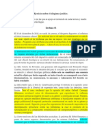 Ejercicios Sobre El Silogismo Jurídico