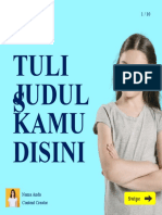 Tuli S Judul Kamu Disini